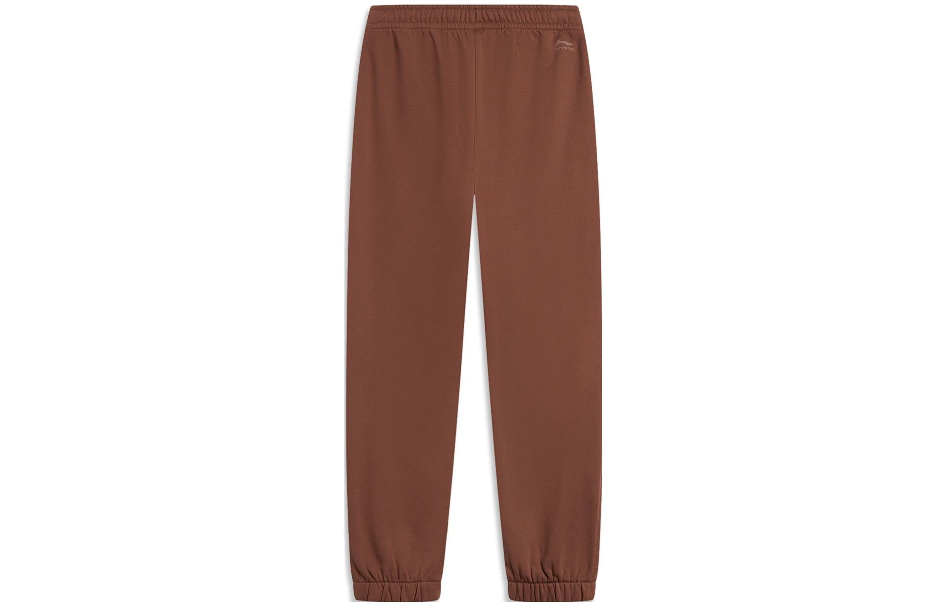 Li-Ning Casual Lifestyle Straight Pants 'Brown' AKLT955-5