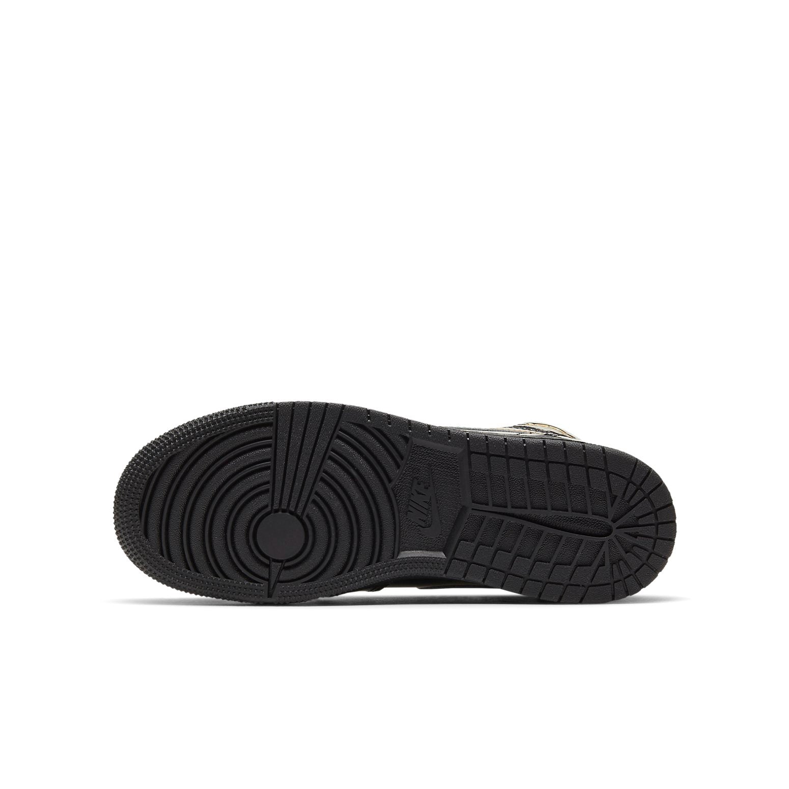 (GS) Air Jordan 1 Retro High OG 'Black Metallic Gold' 575441-032
