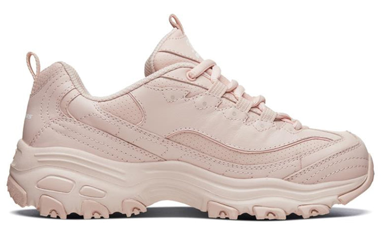 (WMNS) Skechers D'lites 1.0 Running Shoes Pink 66666248-MVE