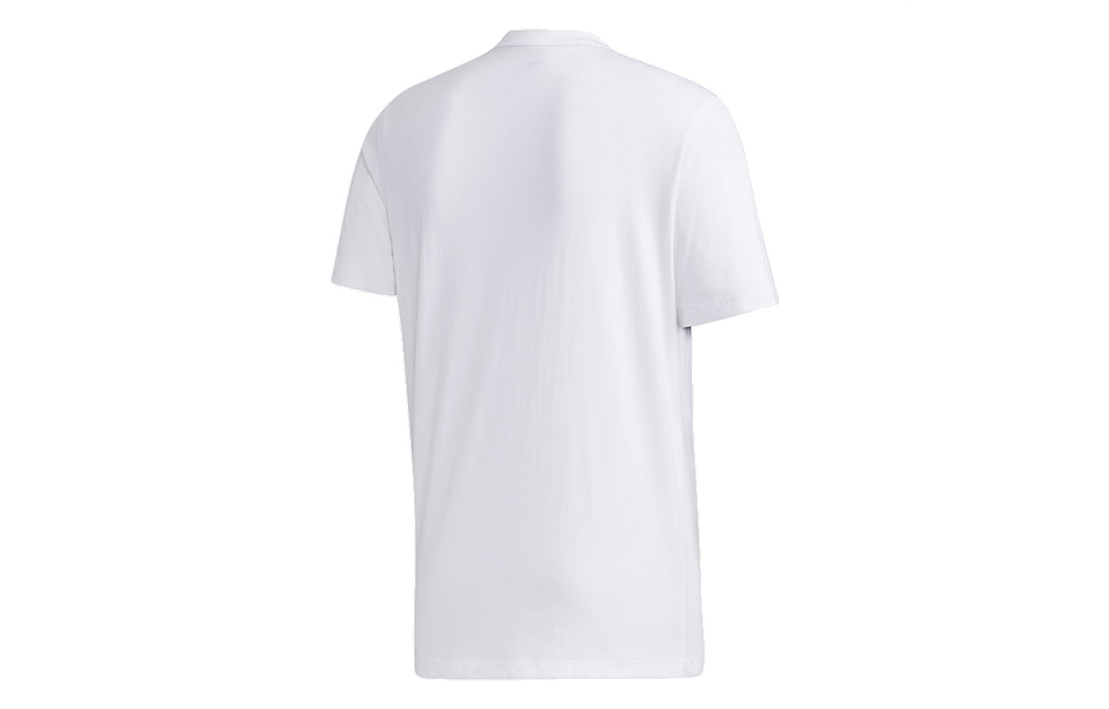 adidas neo M ESNTL LOGO T Sports Short Sleeve White GJ8916