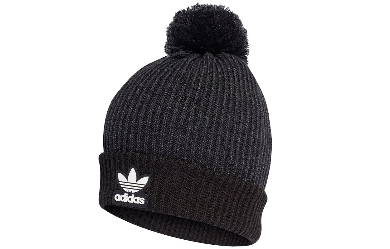 adidas Adicolor Collegiate Pom Beanie 'Black' H35510