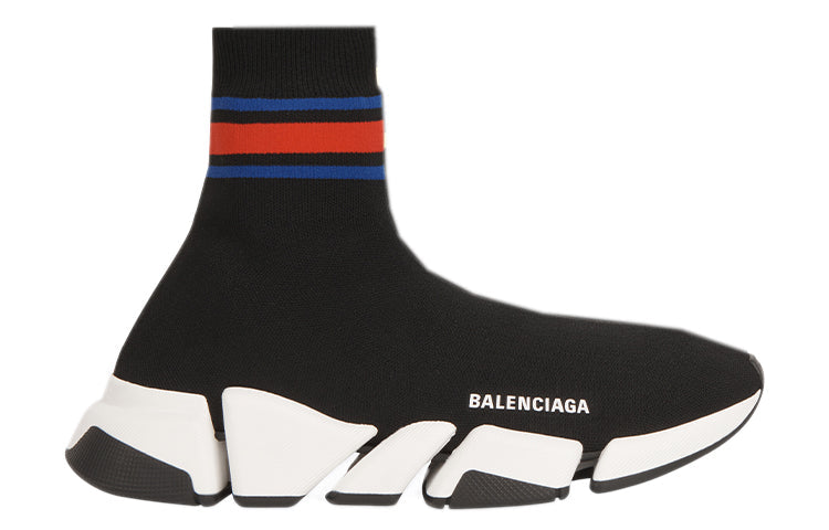 Balenciaga Speed 2.0 Sneakers 'Striped Black' 674617W2F601467