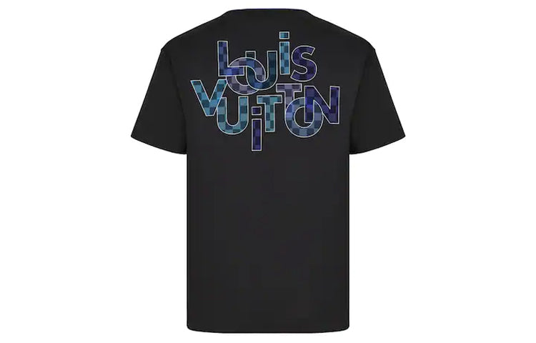 LOUIS VUITTON LV Classic Damier Check Logo For Men Black 1A7RJ