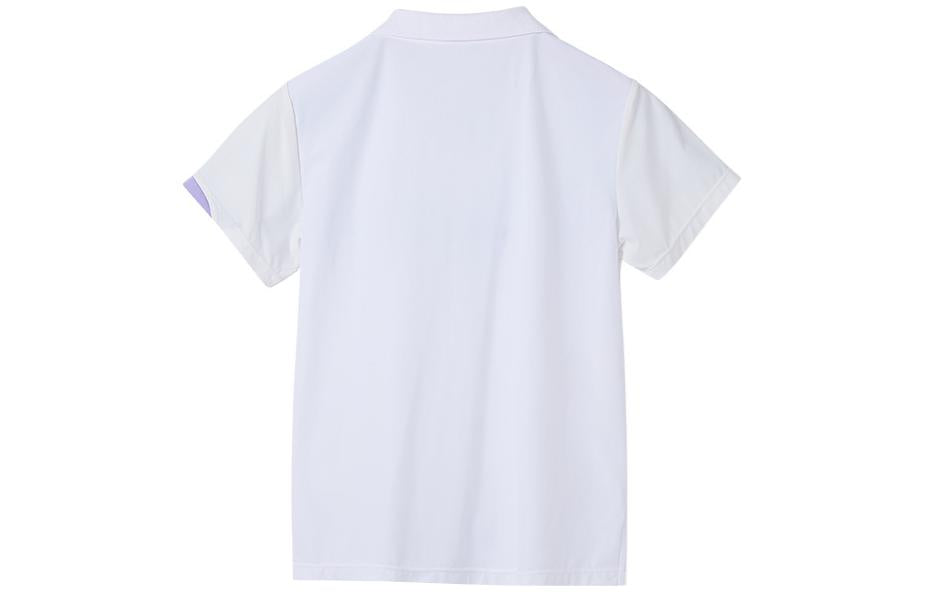 (GS) Mizuno Graphic Polo Shirt 'White' T1243