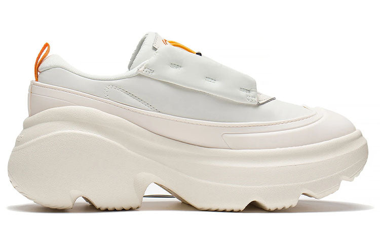 (WMNS) Li-Ning Puff Platform 'Beige Orange' AZGS072-1