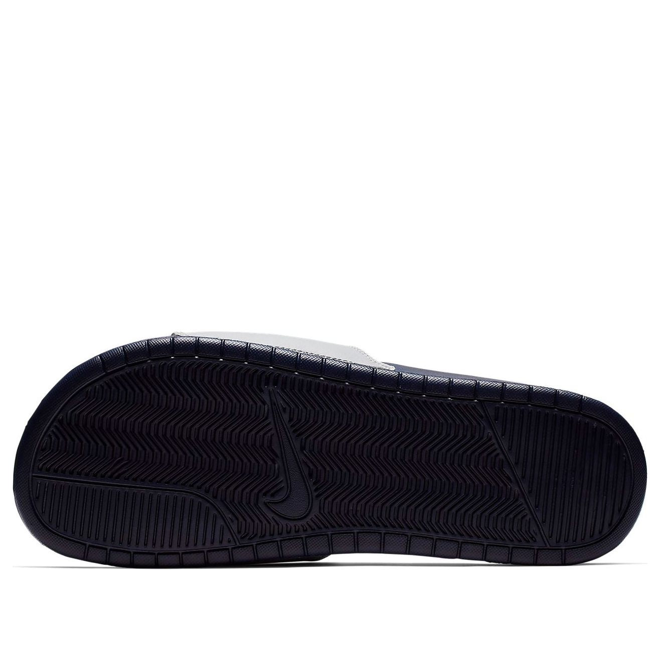 Nike Benassi JDI Slippers Shoes Grey/Blue 343880-024