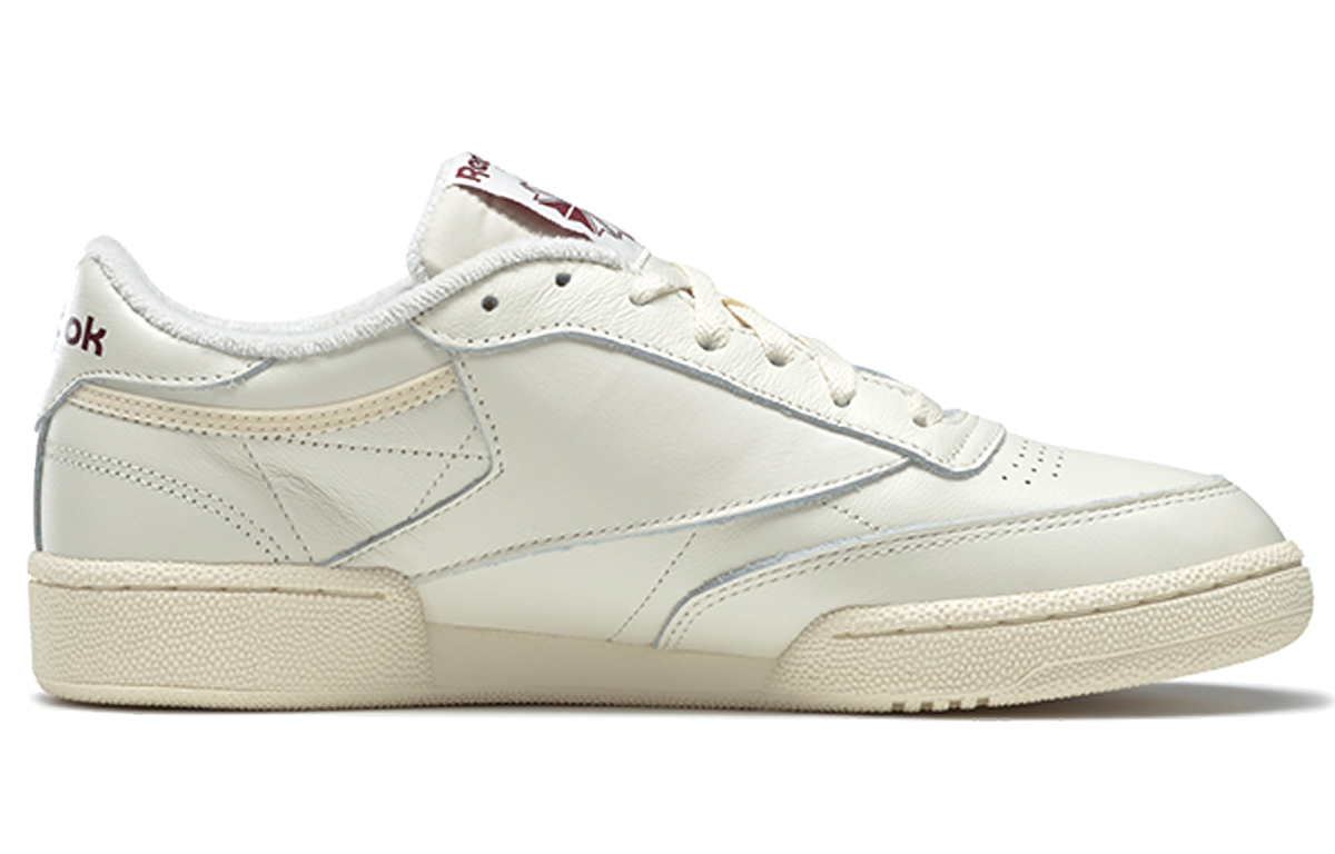 Reebok Club C 85 'Classic White Collegiate Burgundy' GX5156