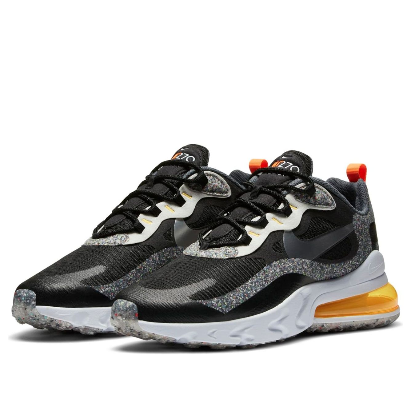 Nike Air Max 270 React 'Black Yellow' DA4305-001
