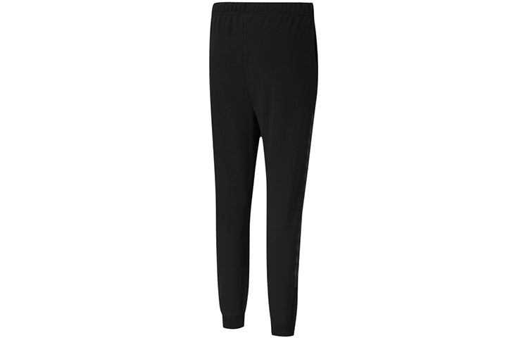 (WMNS) PUMA Knitting Sports Trousers Black/Red 599190-51