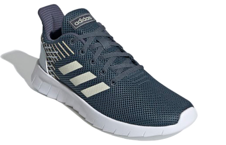 (WMNS) adidas neo Asweerun Grey/Green EG3186
