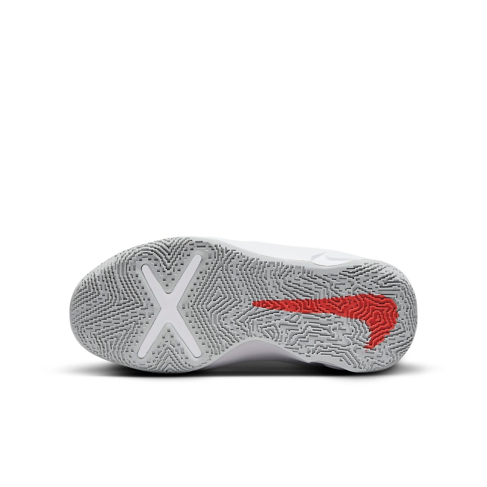 (GS) Nike Team Hustle D 10 FlyEase 'Gray Red' DD7303-006