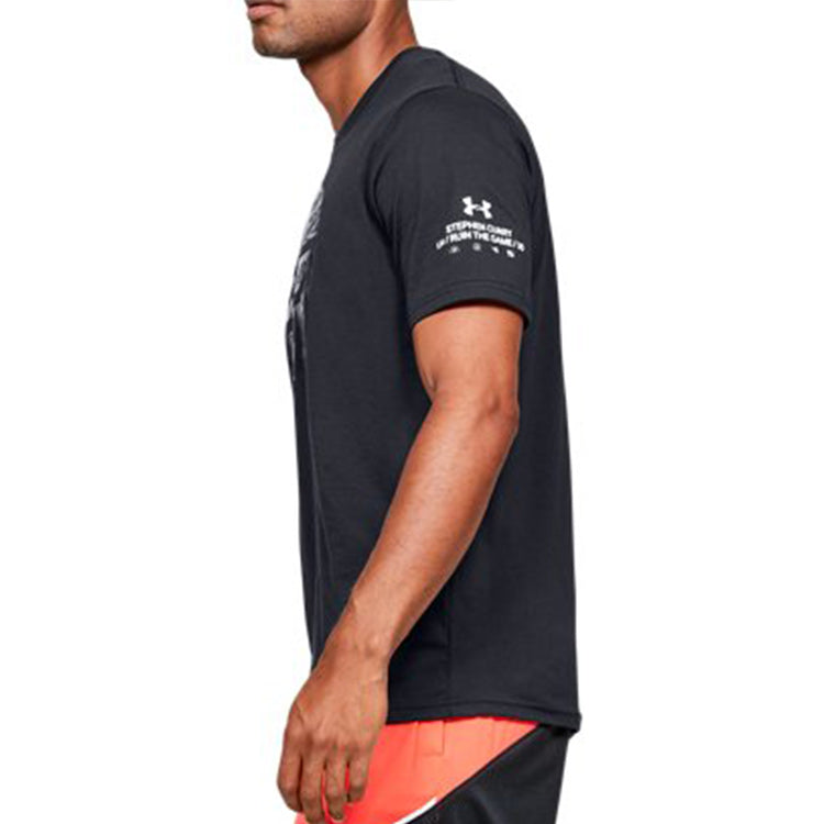 Men's Under Armour SC30 Logo Basketball Sports Black 1351325-001