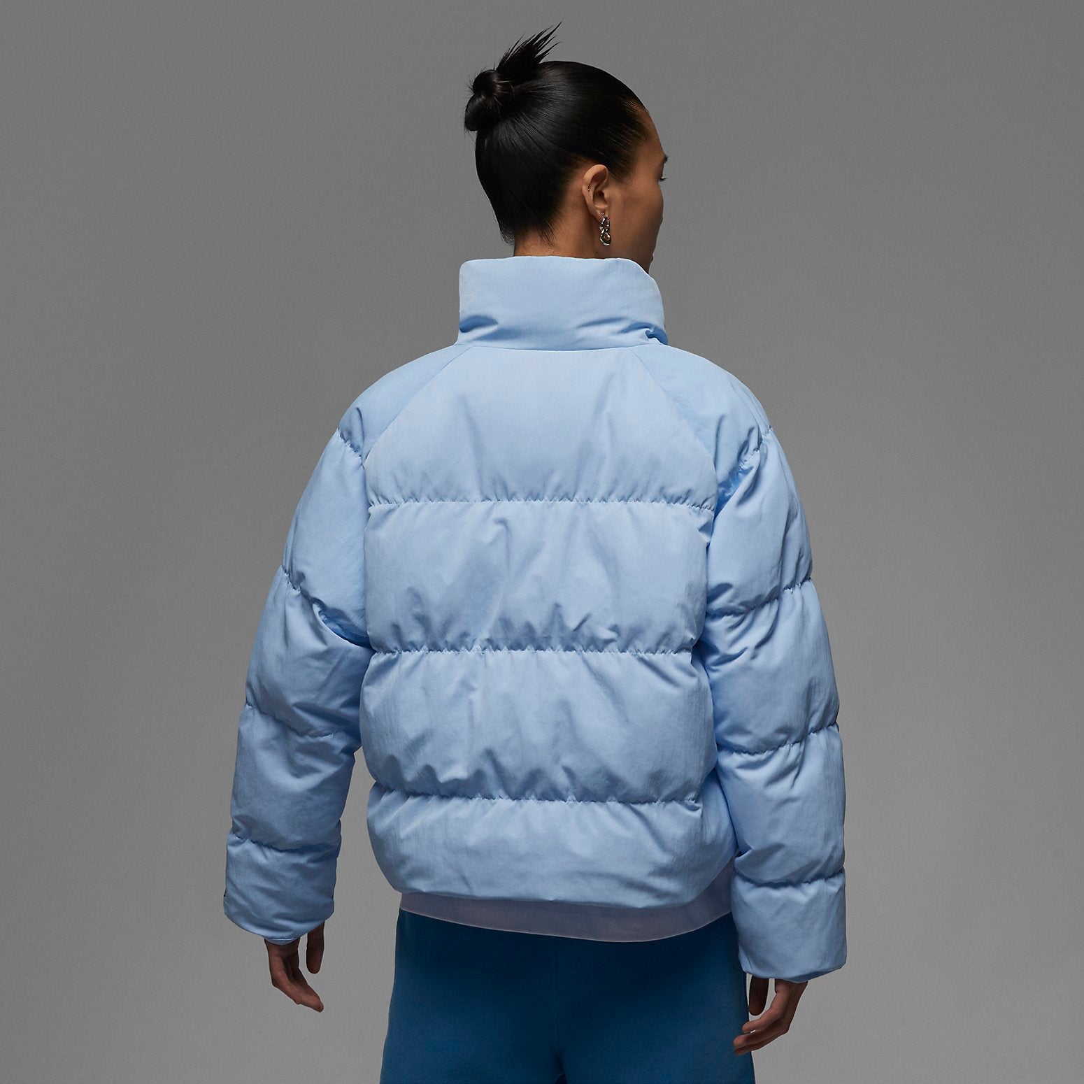(WMNS) Air Jordan Flight Puffer Jacket 'Blue' DR0547-411