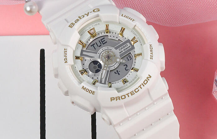 CASIO Baby-G 'White Blue' BA-110SC-7APR