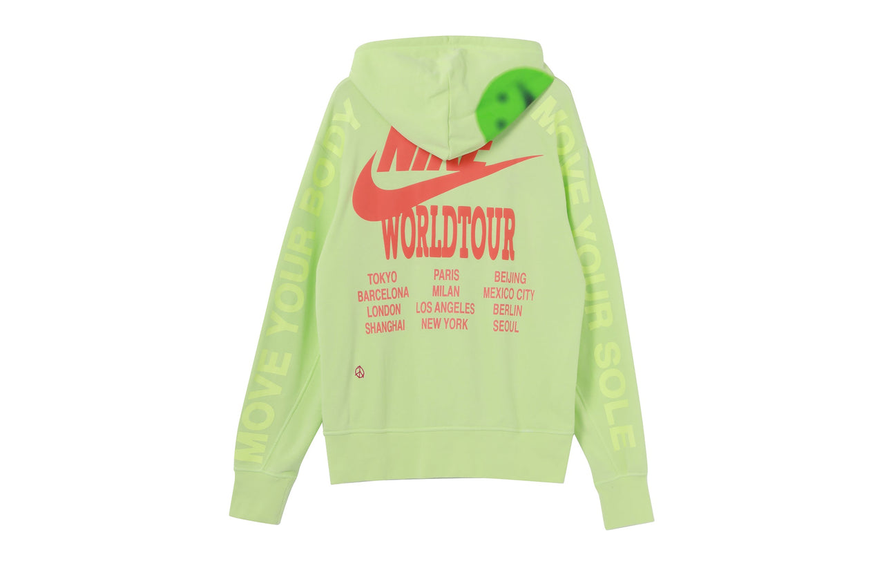 Nike Alphabet Printing Sports Pullover Green DA0932-383
