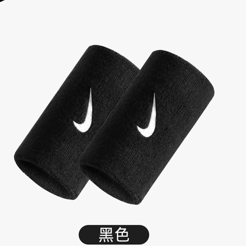 Nike Swoosh Doublewide Wristband 'Black' NNN05010OS