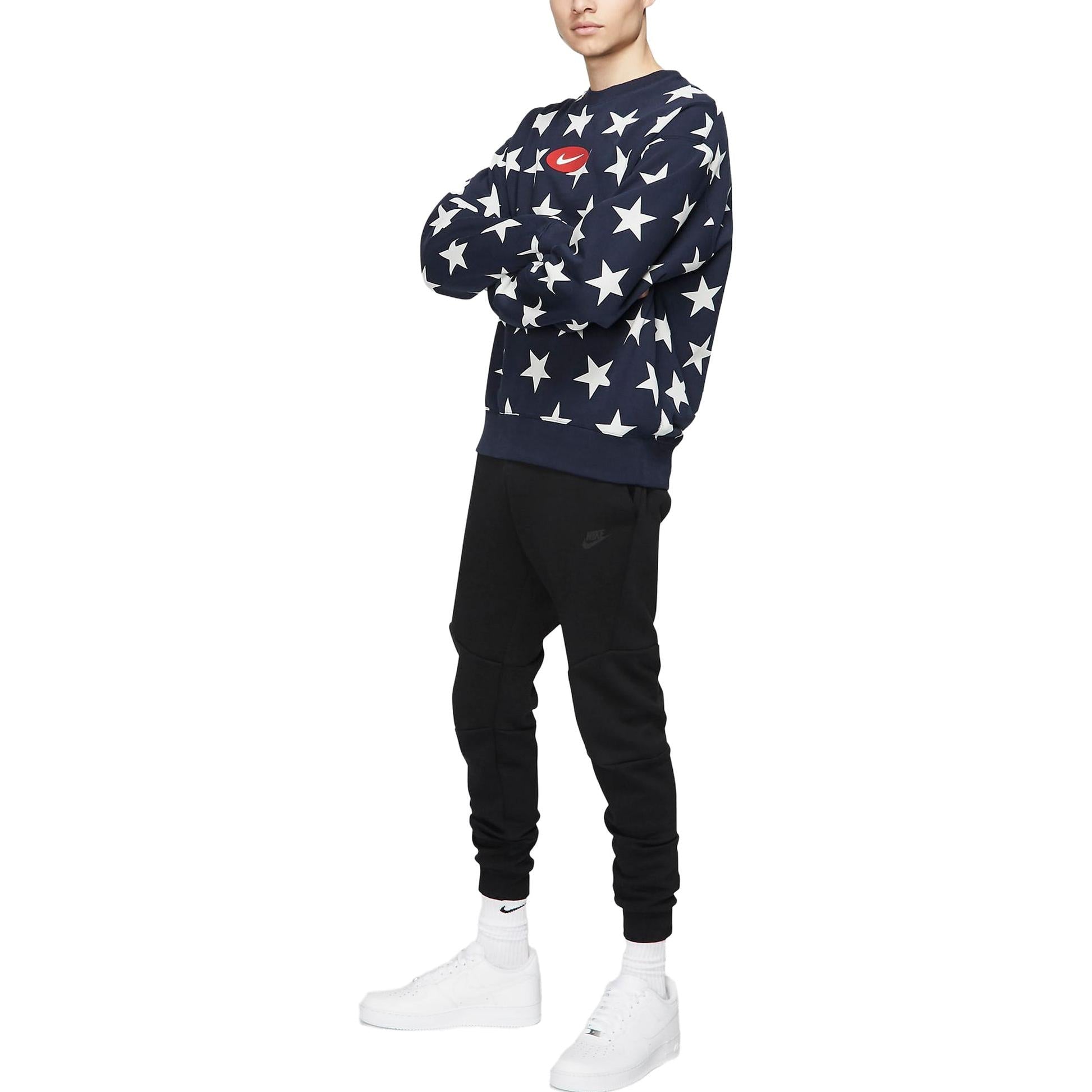 Nike Lab Collection Fleece Crew 'Obsidian White' CD8401-451