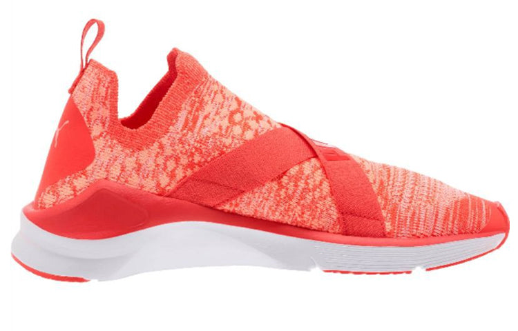 (WMNS) PUMA Fierce Evoknit Sneakers Orange 189456-04