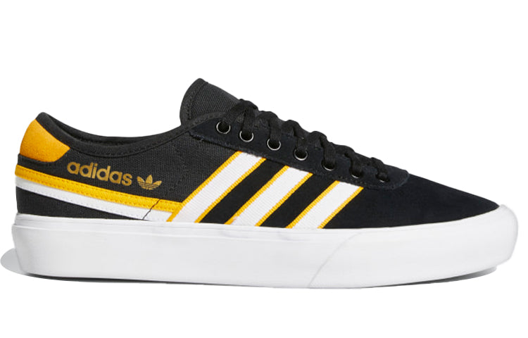 adidas originals Delpala 'Black White Yellow' FY7456