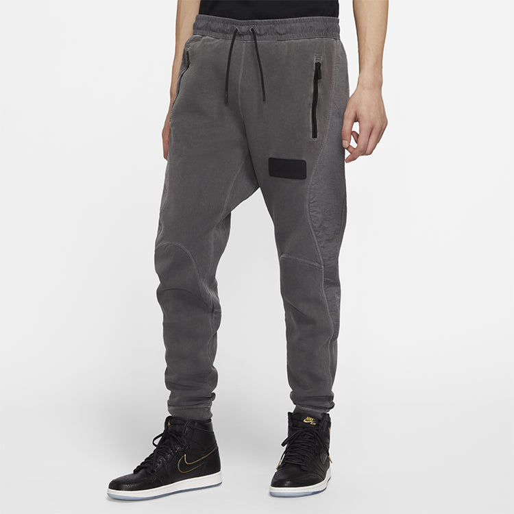 Air Jordan 23 Engineered Casual Sports Knit Long Pants Black CJ6000-010