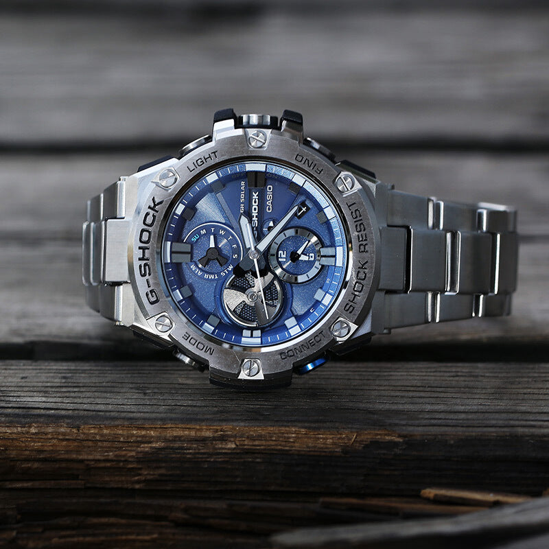 CASIO G-Shock G-Steel 'Silver Blue' GST-S110D-2A