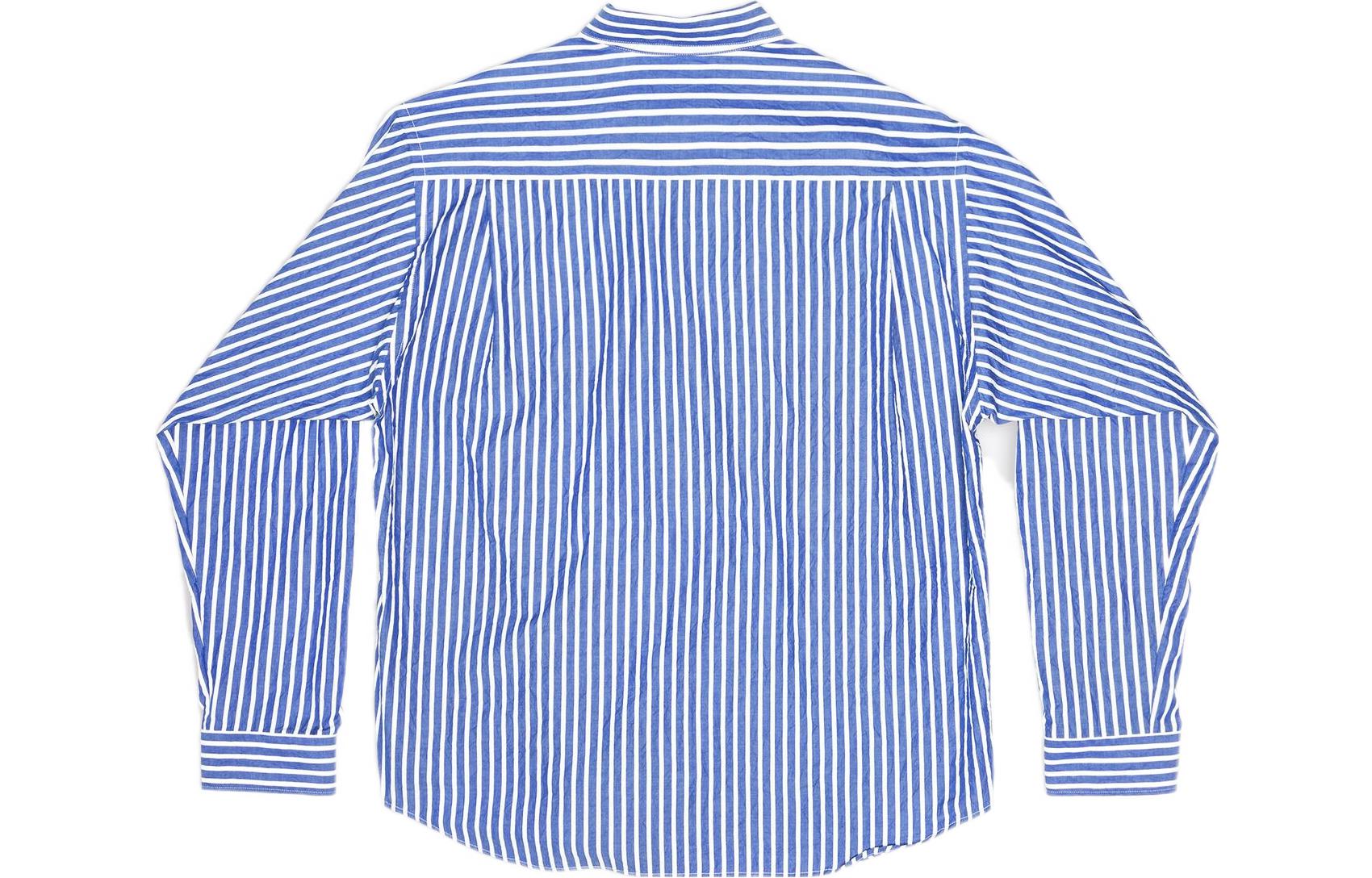 Balenciaga BB Corp Shirt 'Blue' 690340TMM234640