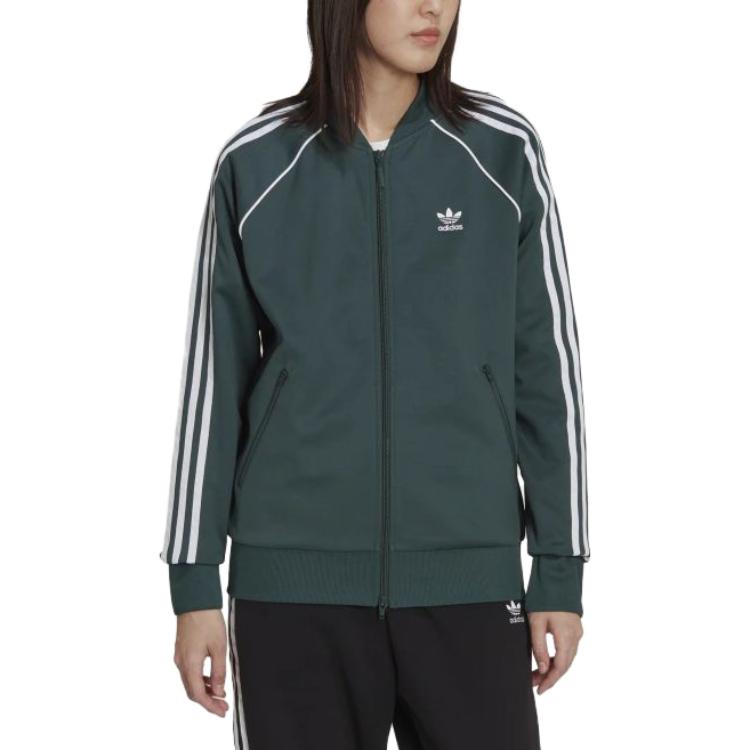 (WMNS) adidas Primeblue SST Track Jacket 'Mineral Green' HN5890