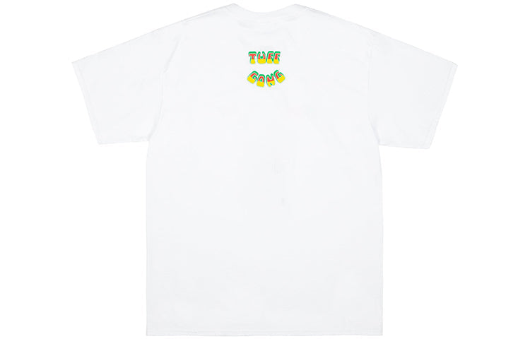 NOAH Nyc Tuff Gong Core Logo Pale White Tee T15FW18WHT