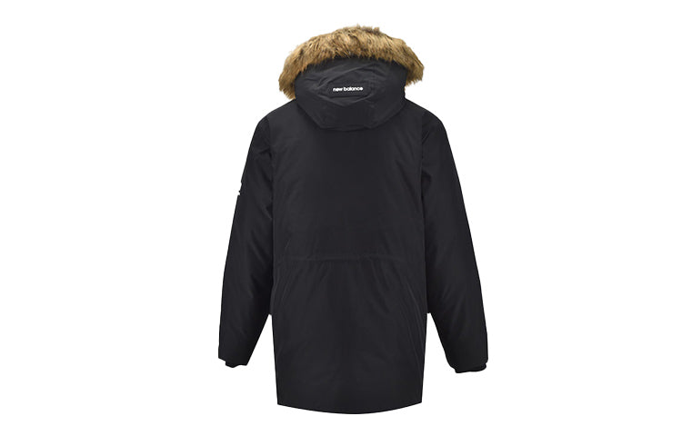 New Balance Parka Jacket Asia Sizing 'Black' AMJ04356-BK