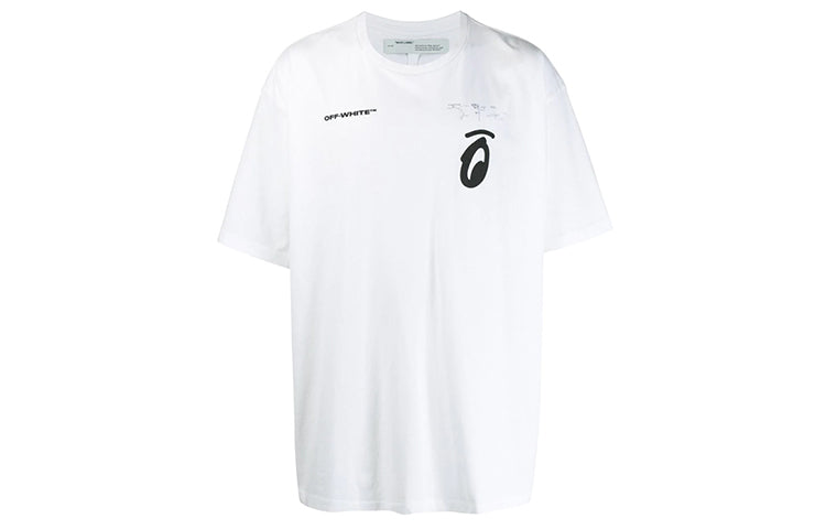 Off-White Splitted Arrows T-Shirt /Black OWKC038-0110-WH