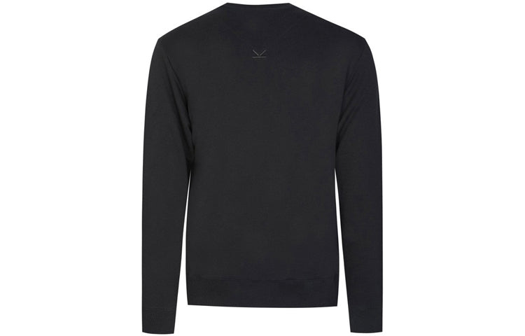 Men's KENZO Alphabet Round Neck Pullover Black F965SW0004MD-99