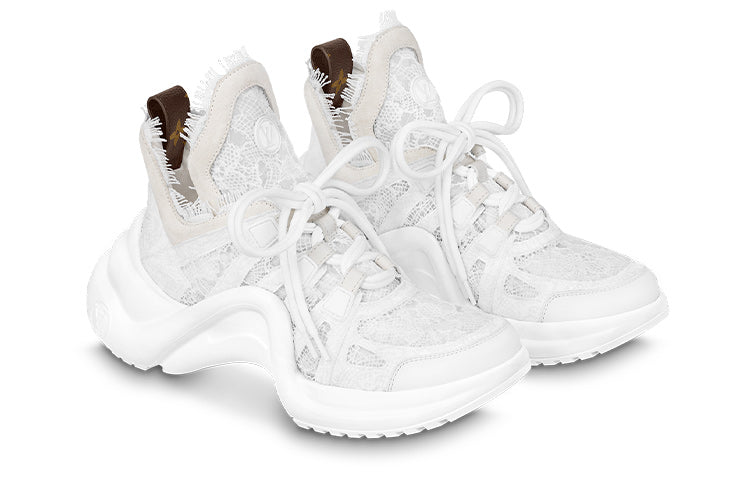(WMNS) LOUIS VUITTON Archlight 1.0 Sneakers 'White Lace' 1ABI39