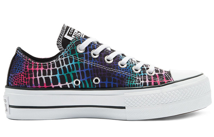(WMNS) Converse Chuck Taylor All Star Platform Low 'Digital Daze - Crocodile Scales' 570518C