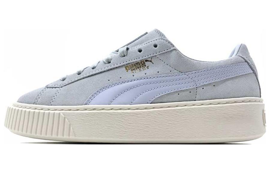 (WMNS) PUMA Suede Platform 'Blue' 363559-04