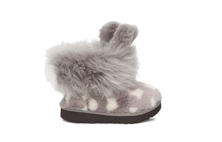 (PS) UGG Classic Mini II Fleece Lined Gray 1106897T-CHRC