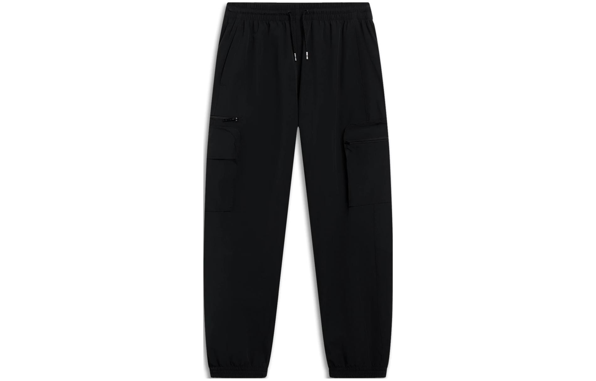 Li-Ning Lifestyle Fashion Cargo Pants 'Balck' AYKT131-5
