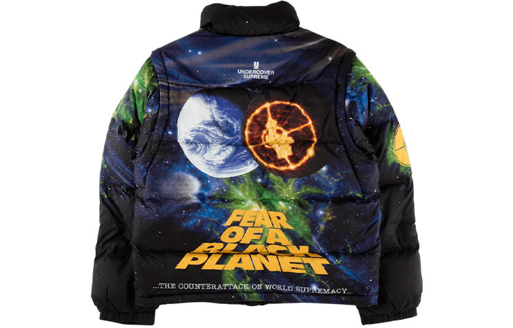 Supreme SS18 Week4 UDC Public Enemy aviator Jacket Black SUP-SS18-3998