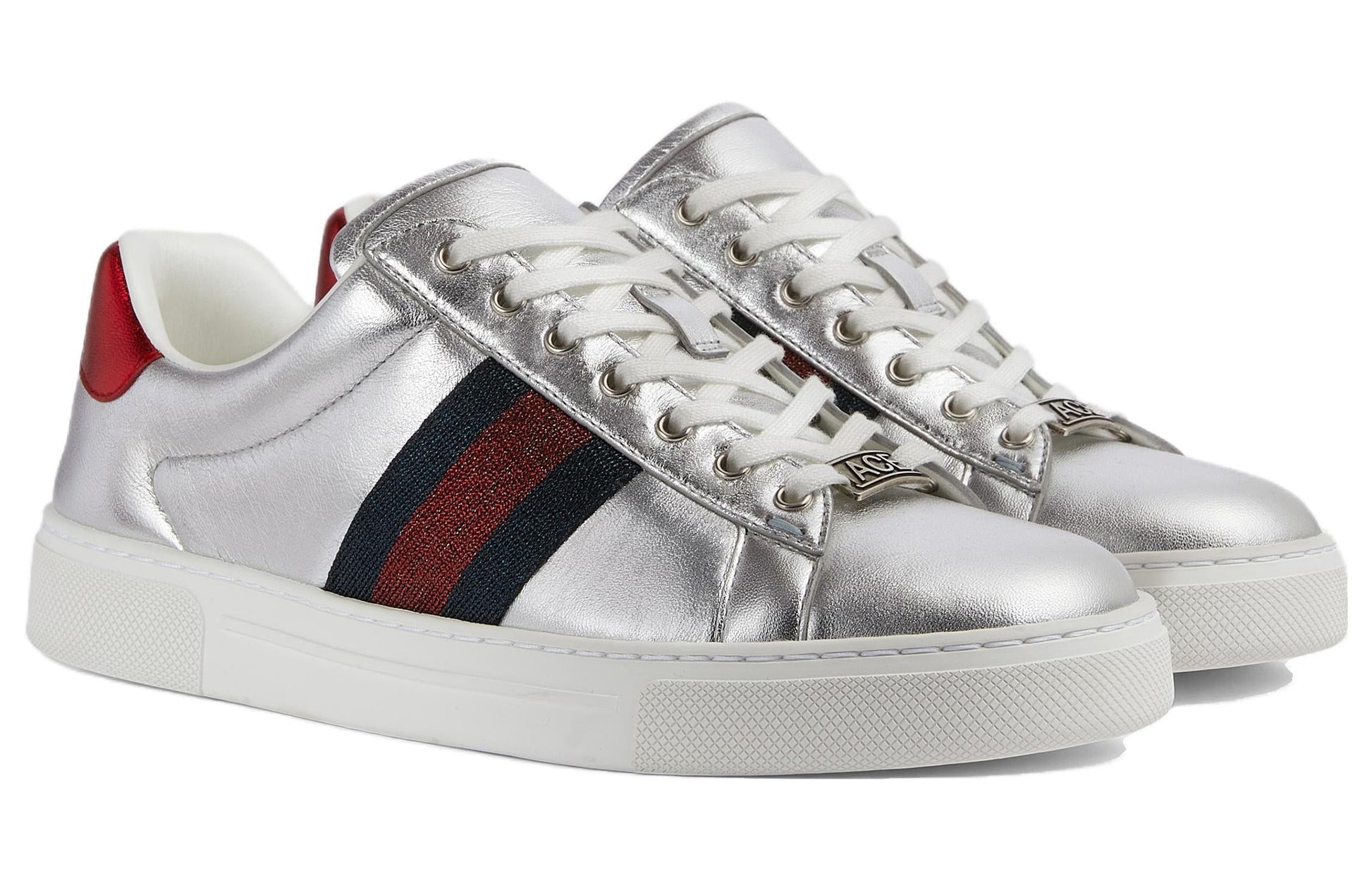 (WMNS) Gucci Ace 'Silver' 757944-AACPB-8148