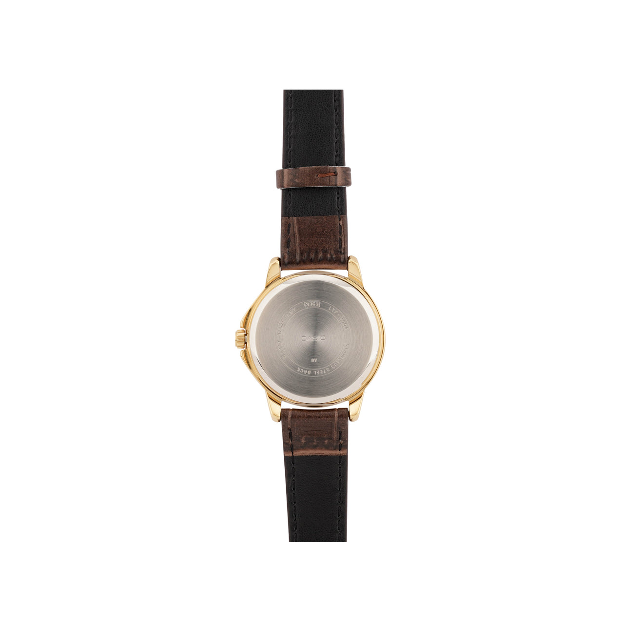 CASIO Quartz Waterproof Brown Analog LTP-V004GL-7AUDF