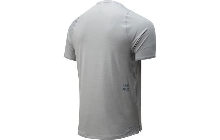 New Balance Running T-Shirt Asia Sizing 'Grey' MT01251-AG