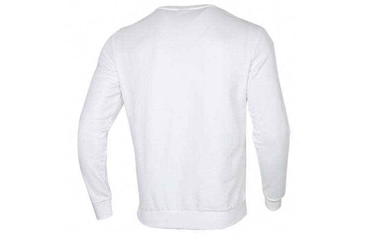 PUMA Amplified Crew Round Neck Casual Pullover White 586914-02
