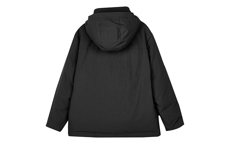 Skechers Diamond Series Loose Hooded Down Jacket 'Black' L423M055-0018
