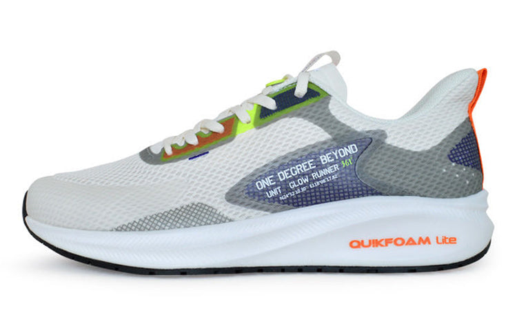 361 Degrees x QU!KFOAM Running Shoes 'White Purple' 572012216-5