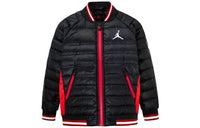 (PS) Air Jordan Poly Padded Bomber Jacket 'Black Red' JD2242020PS-001