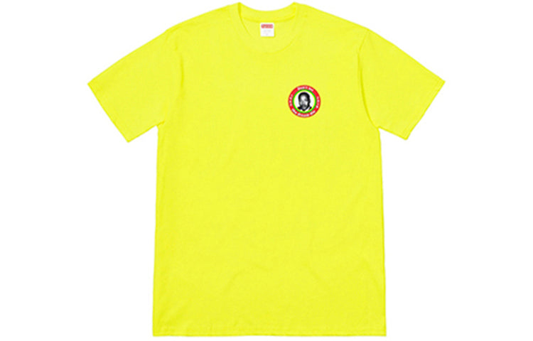 Supreme SS18 MLK Dream Bright Yellow Tee SUP-SS18-348