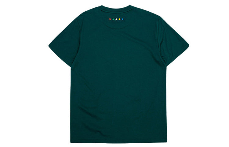 FILA FUSION Athleisure Casual Sports Dropped Shoulder Sleeves Short Sleeve Green T11M032105F-DG