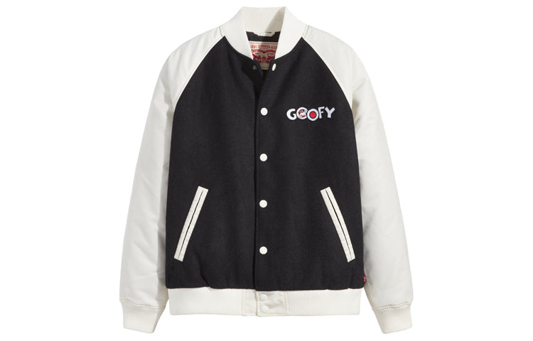 Men's Levis x Disney Mickey Printing Pattern Jacket Black A0879-0000