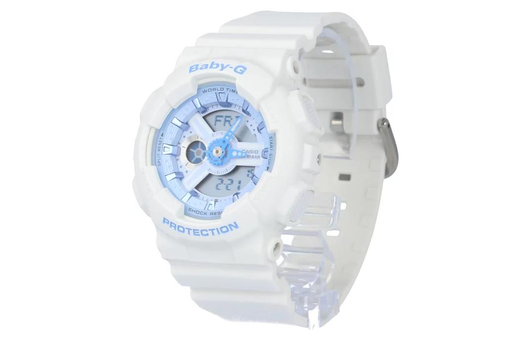 CASIO Baby-G 'Black & White' GA-110-1BDR&BA-110BE-7A