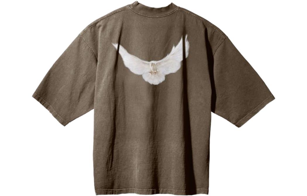 Yeezy Gap Engineered by Balenciaga SS22 Dove 3/4 Sleeve Tee 'Beige' YEEZY-SS22-011