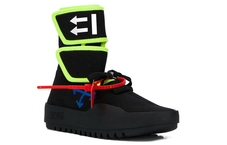 Off-White Moto Wrap 'Black Green' OWIA132S19B830341088